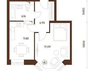 Appartement Sonthofen Plan d'étage 21