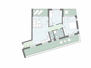 Ferienwohnung Graal-Müritz Grundriss 23