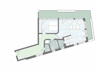 Ferienwohnung Graal-Müritz Grundriss 35