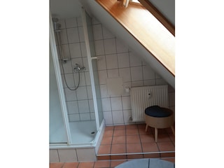 Badezimmer mit Dusche