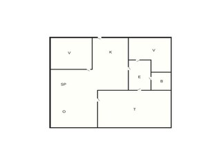 Vakantiehuis Højby Grondplan 42