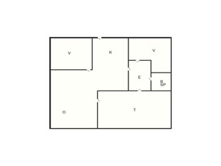 Vakantiehuis Højby Grondplan 7