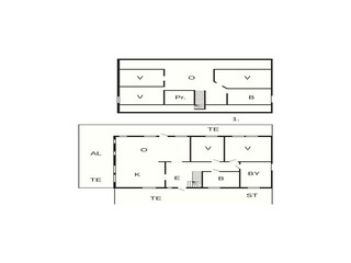 Vakantiehuis Vejbystrand Grondplan 40