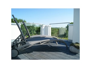 Villa Belle Ile -  Balkon mit Sonnenliegen