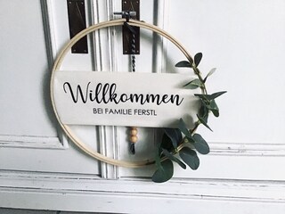 Ein herzliches Willkommen