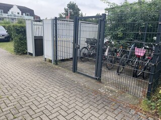 Abschließbarer Abstellplatz für Fahrräder