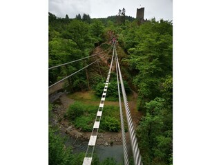 Hängebrücke Burgenklettersteig