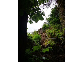 Ausstiegswand Burgenklettersteig