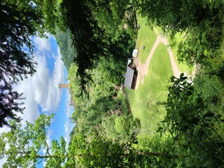 Blick zur Turnierwiese