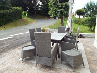 Terrasse mit Sitzplatz