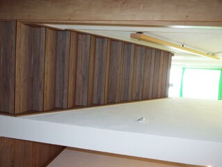 Treppe ins Obergeschoss