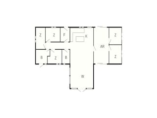 Holiday house Ansager Floor Plan 2