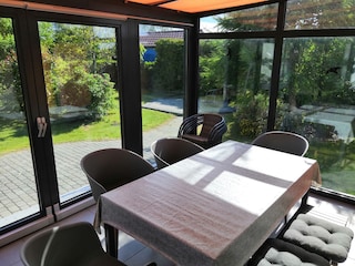 Wintergarten Essbereich
