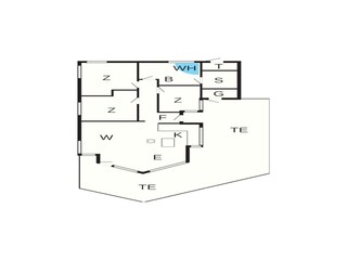 Ferienhaus Friedrichskoog Grundriss 5