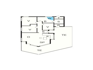 Ferienhaus Friedrichskoog Grundriss 6