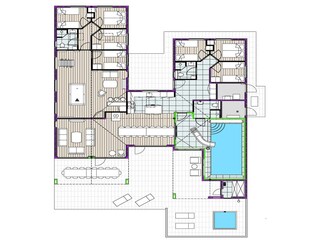 Vakantiehuis Brenderup Grondplan 23