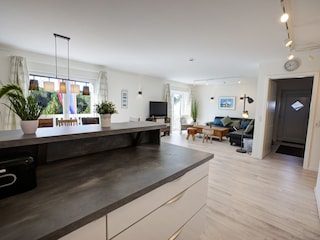 Küche und Wohnbereich