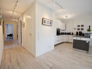 Küche und Flur