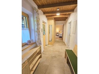 Der Eingang in die Wohnung