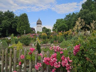 Der Klostergarten auf der Fraueninsel...
