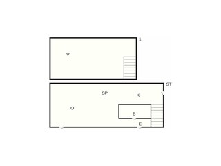 Vakantiehuis Anderslöv Grondplan 28