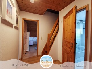 Flur im Obergeschoß