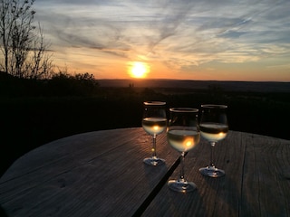Sundowner am Eichenrieder Weitblick