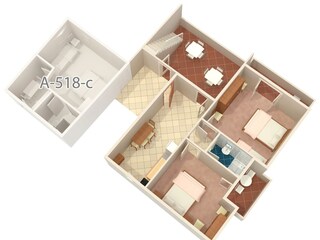 Apartment Podgora  25