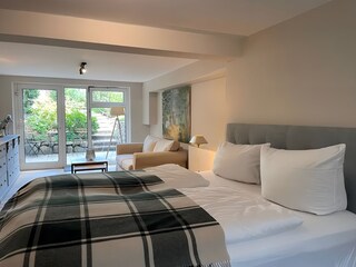 Das zweite Schlafzimmer im Sauterrain