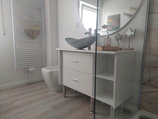 Badezimmer mit Bidet