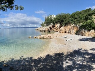 Grabrov beach 100 m away from LOFT 2 apartment.