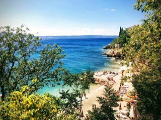 Grabrova beach 100 m from LOFT 2. Summer.