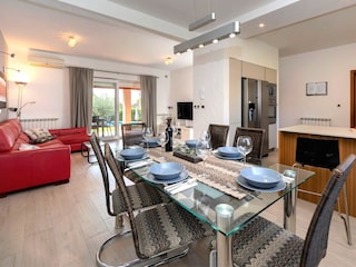 Villa Porec Wohnzimmer 13