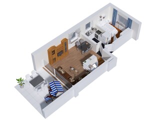 Appartamento per vacanze Wenningstedt Pianta del piano 20