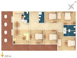 Apartment Kastel Stafilic  54