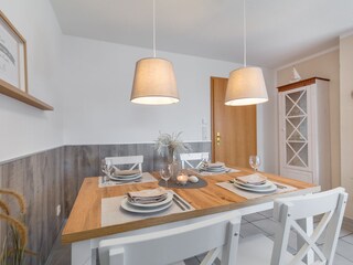 Essplatz im Wohnzimmer