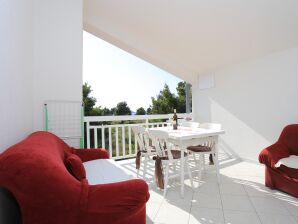 Two bedroom apartment with terrace and sea view Rogoznica A-4162-m