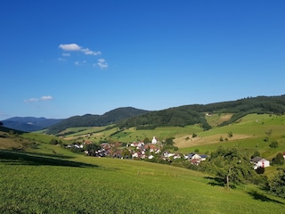 Aussicht bei einer Hofrunde