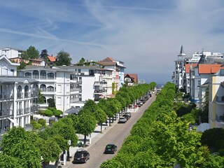 Blick von der Dachterrasse in Richtung Ostsee