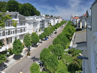 Blick von der Dachterrasse in Richtung Ostsee