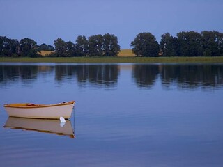 Boot auf dem Bodden