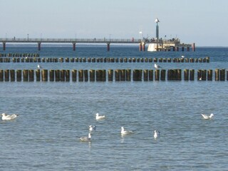 Seebrücke mit Tauchglocke