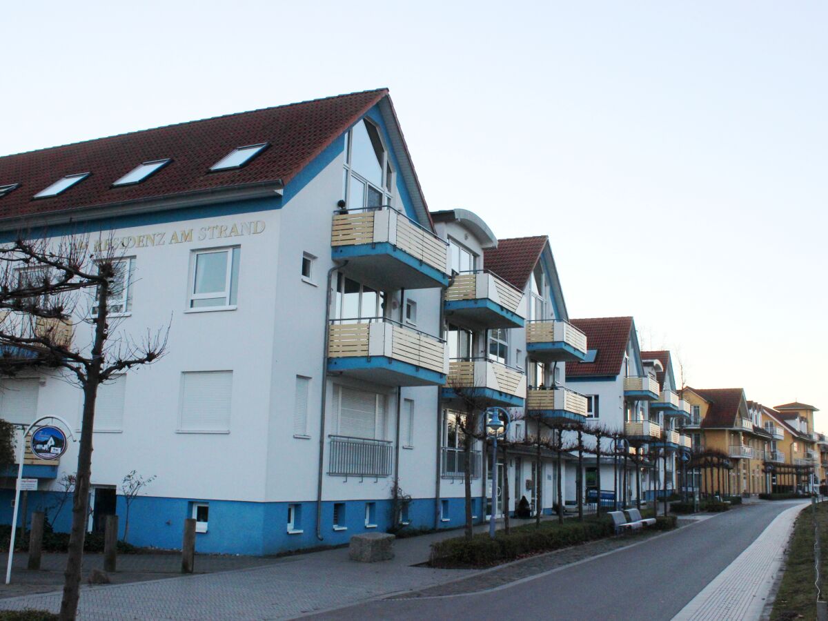 Außenansicht Residenz am Strand