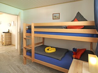 Kinderzimmer mit Etagenbett