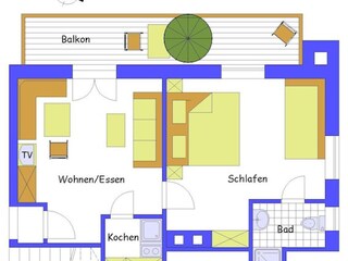 Holiday apartment Garmisch-Partenkirchen Floor Plan 14