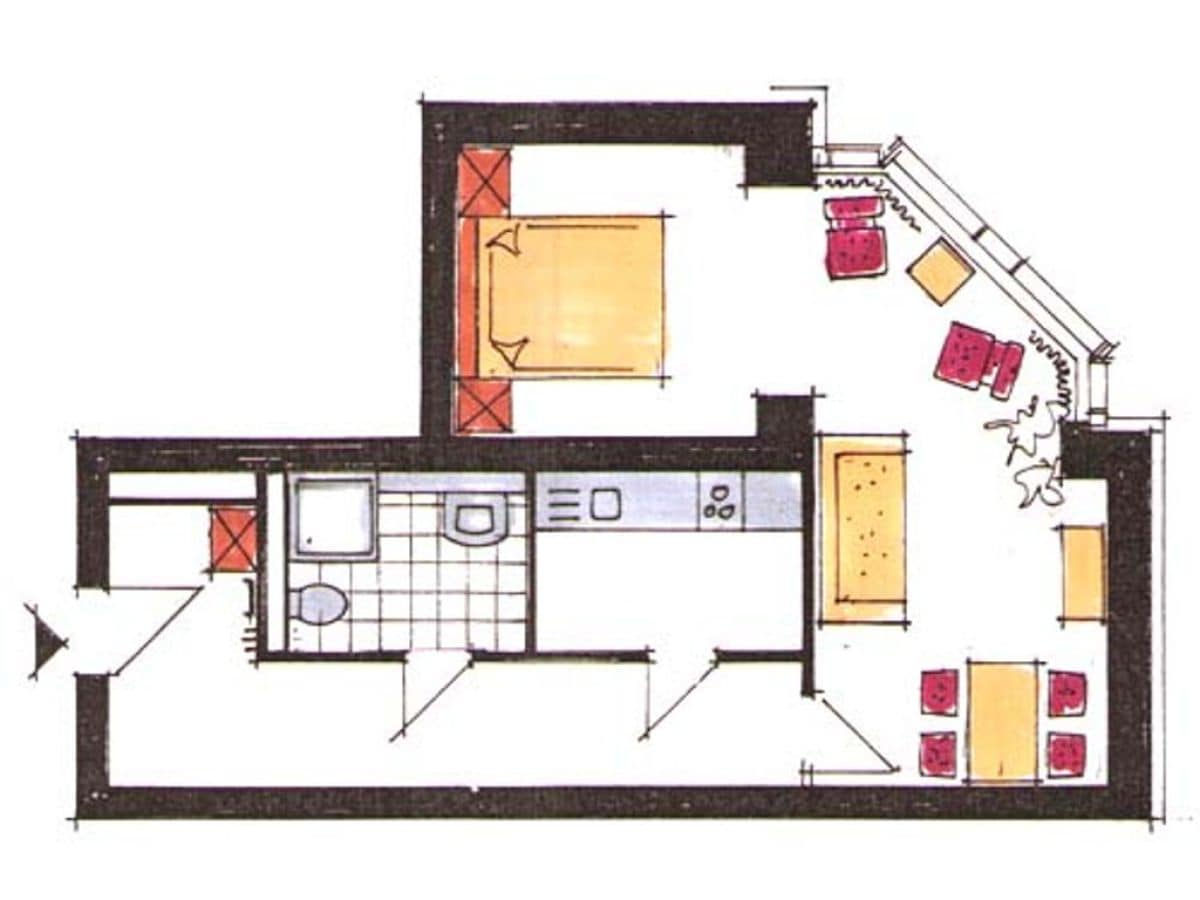 Ferienwohnung Universität im Wintergartenhochhaus, Leipzig-Mitte, Firma  Gästewohnungen Wintergarten - Herr Alexander Grothe