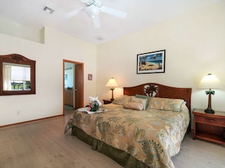 Master Schlafzimmer der Villa in Cape Coral, FL