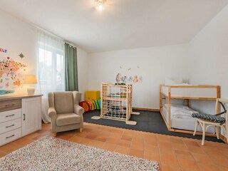 Familienzimmer mit Doppelbett & Etagenbett