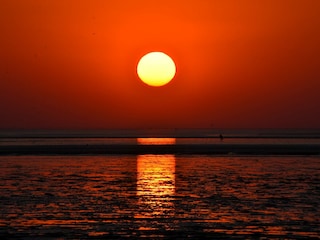 Perfekter Sonnenuntergang
