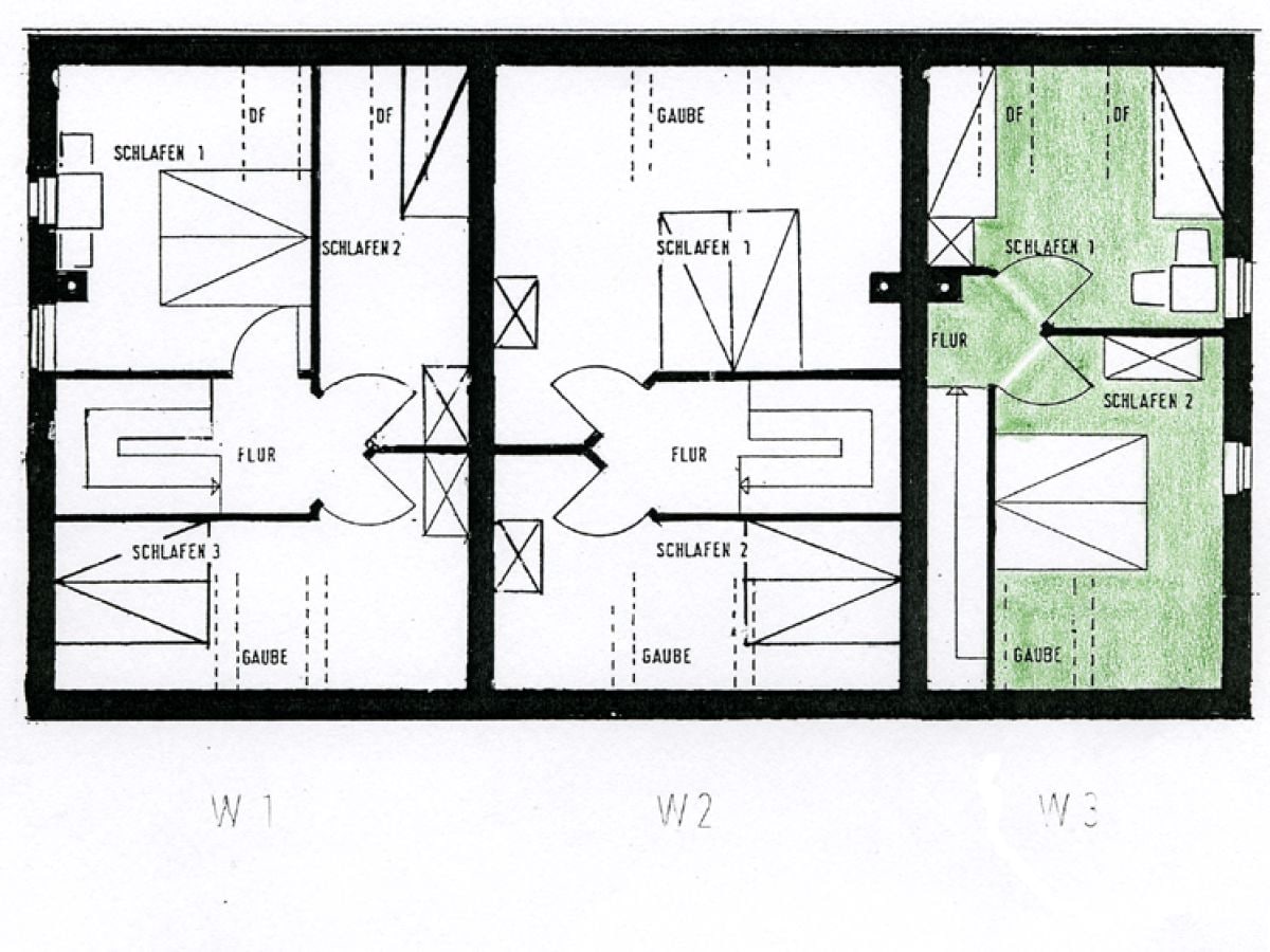 Ferienwohnung Kratzeburg Grundriss 19